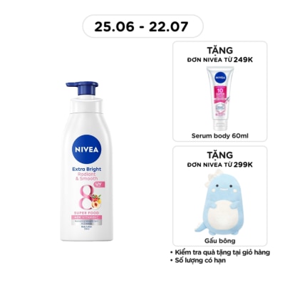 NIVEA - Sữa Dưỡng Thể Nivea Dưỡng Da Sáng Mịn 350ml image