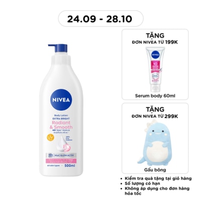 NIVEA Extra Bright Radiant & Smooth 350ml image