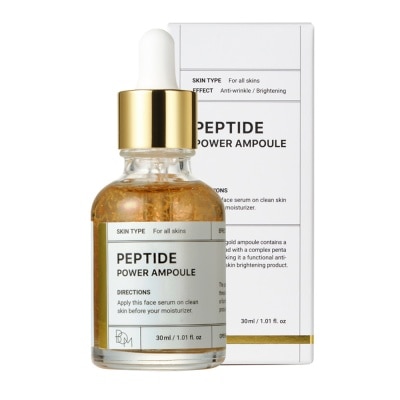 BOM Tinh Chất Bom Làm Sáng Và Săn Chắc Da Peptide Power Ampoule Vàng 24K 30ml