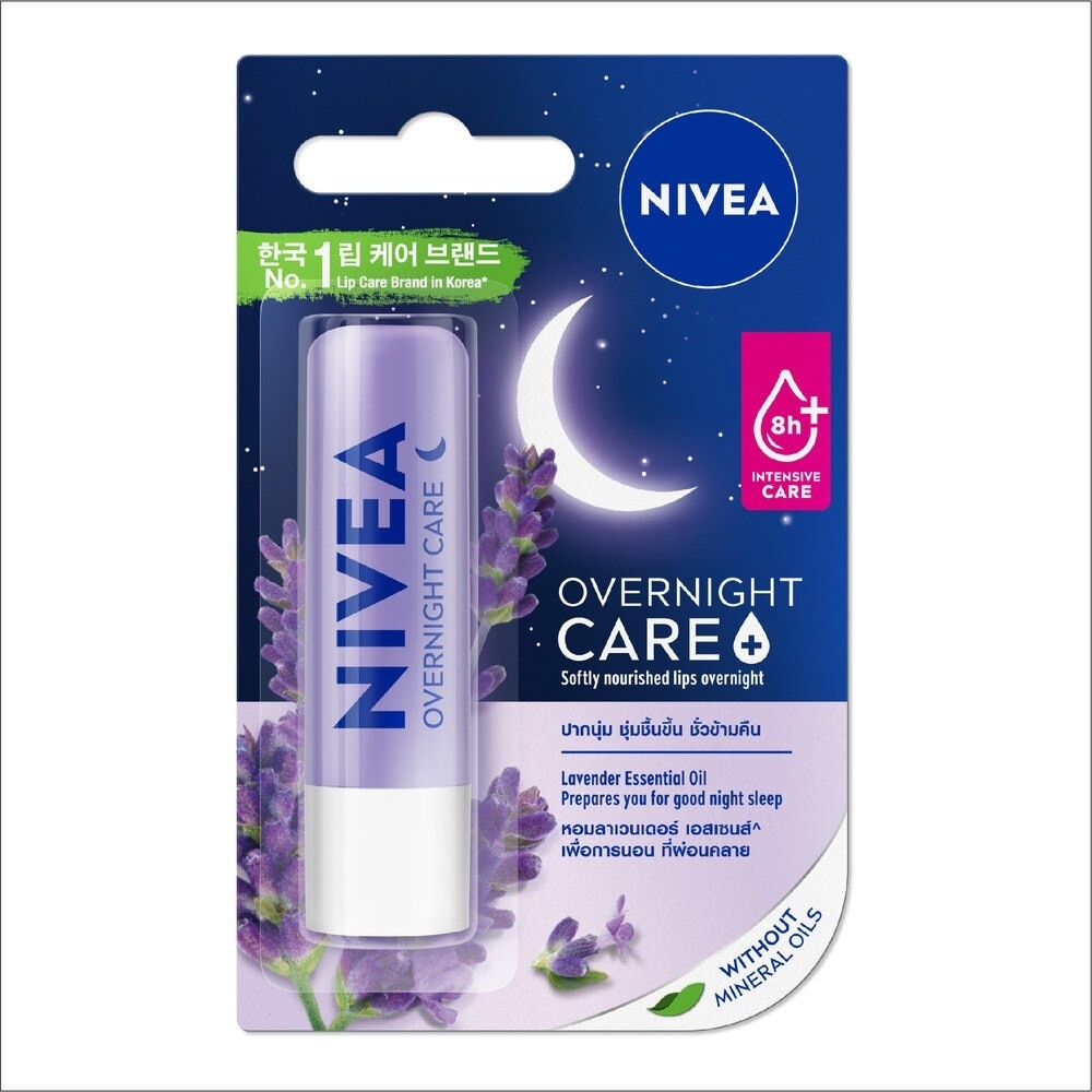 Son Dưỡng Môi Nivea Overnight Care Ban Đêm 4.8g