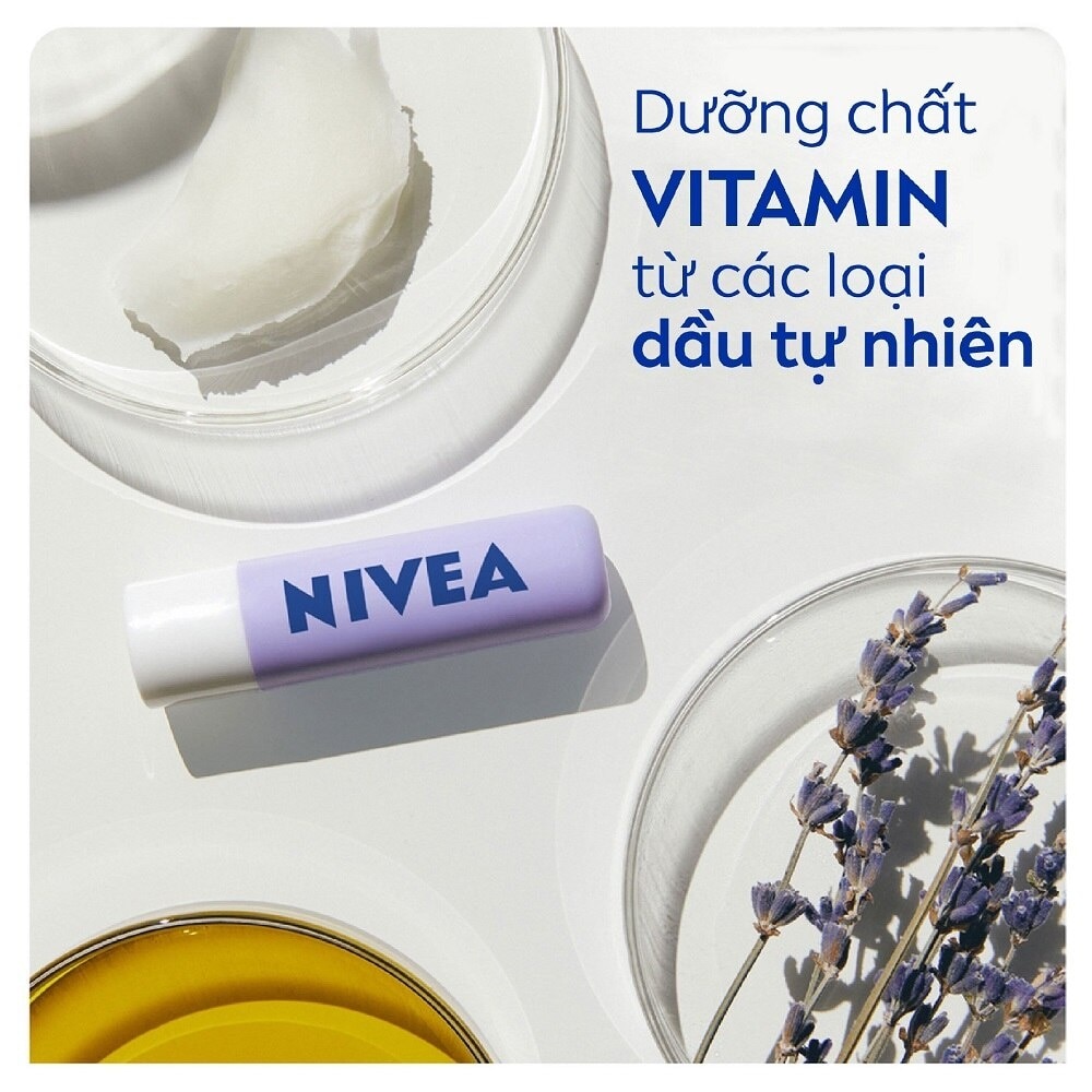 Son Dưỡng Môi Nivea Overnight Care Ban Đêm 4.8g