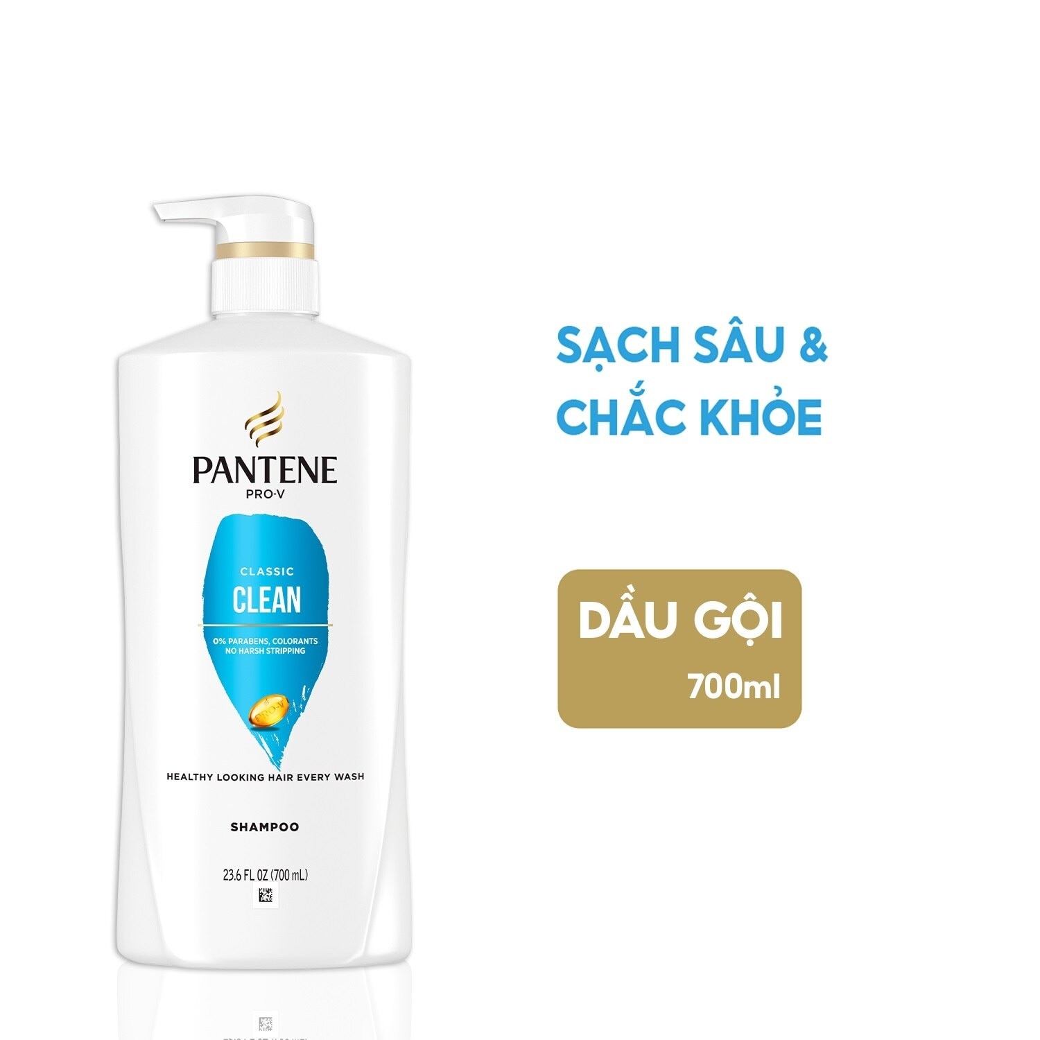 Dầu Gội Pantene Pro-V Classic Clean 700ml