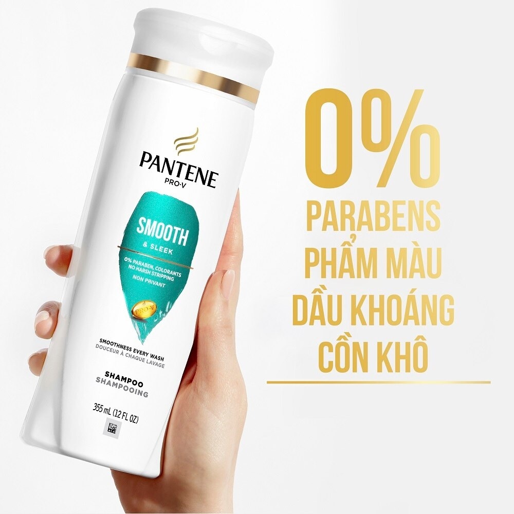 Dầu Gội Pantene Pro-V Smooth & Sleek 355ml