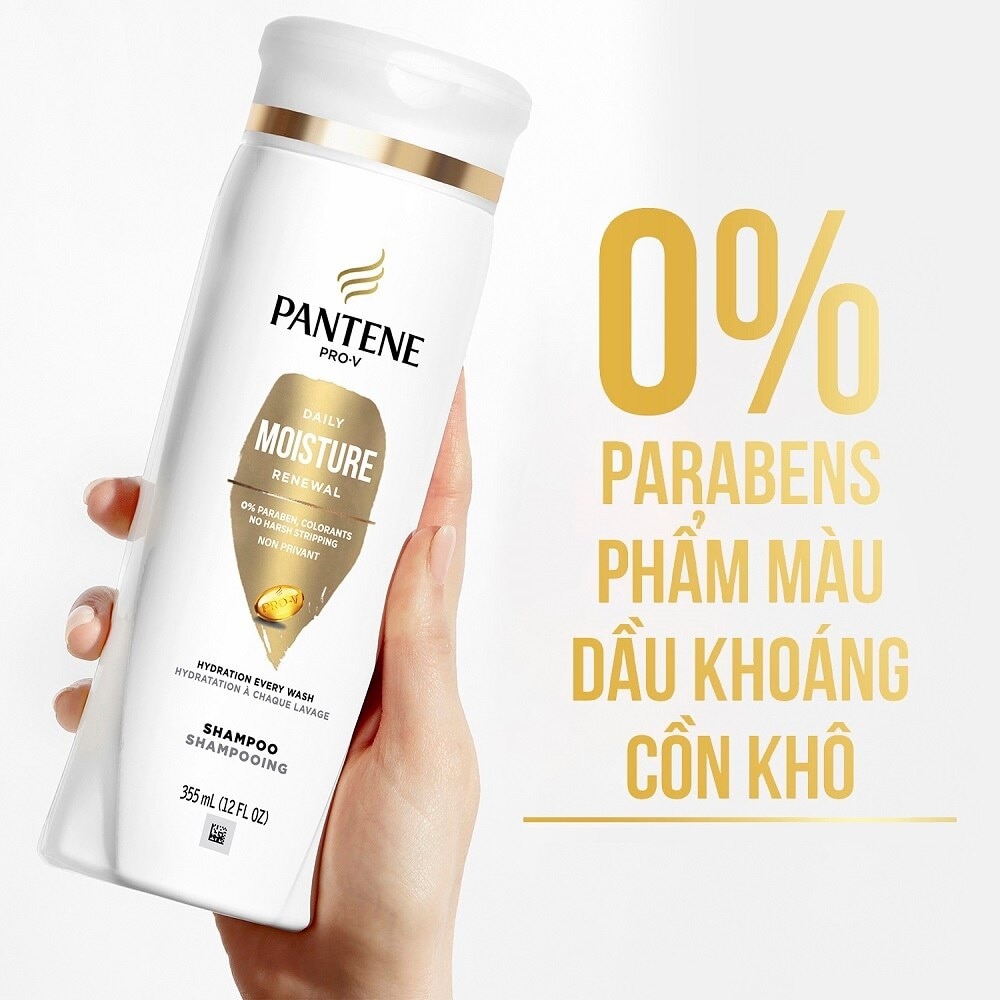 Dầu Gội Pantene Pro-V Daily Moisture Renewal 355ml