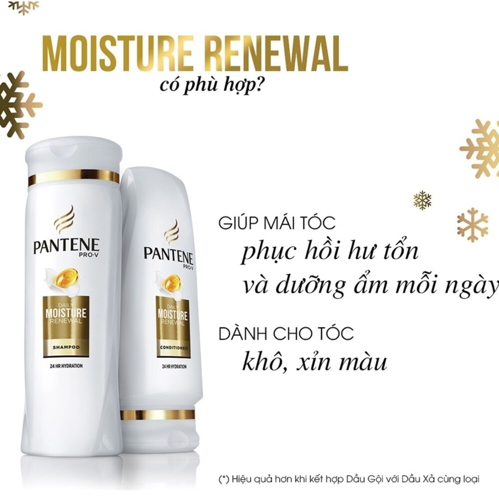 Dầu Gội Pantene Pro-V Daily Moisture Renewal 355ml