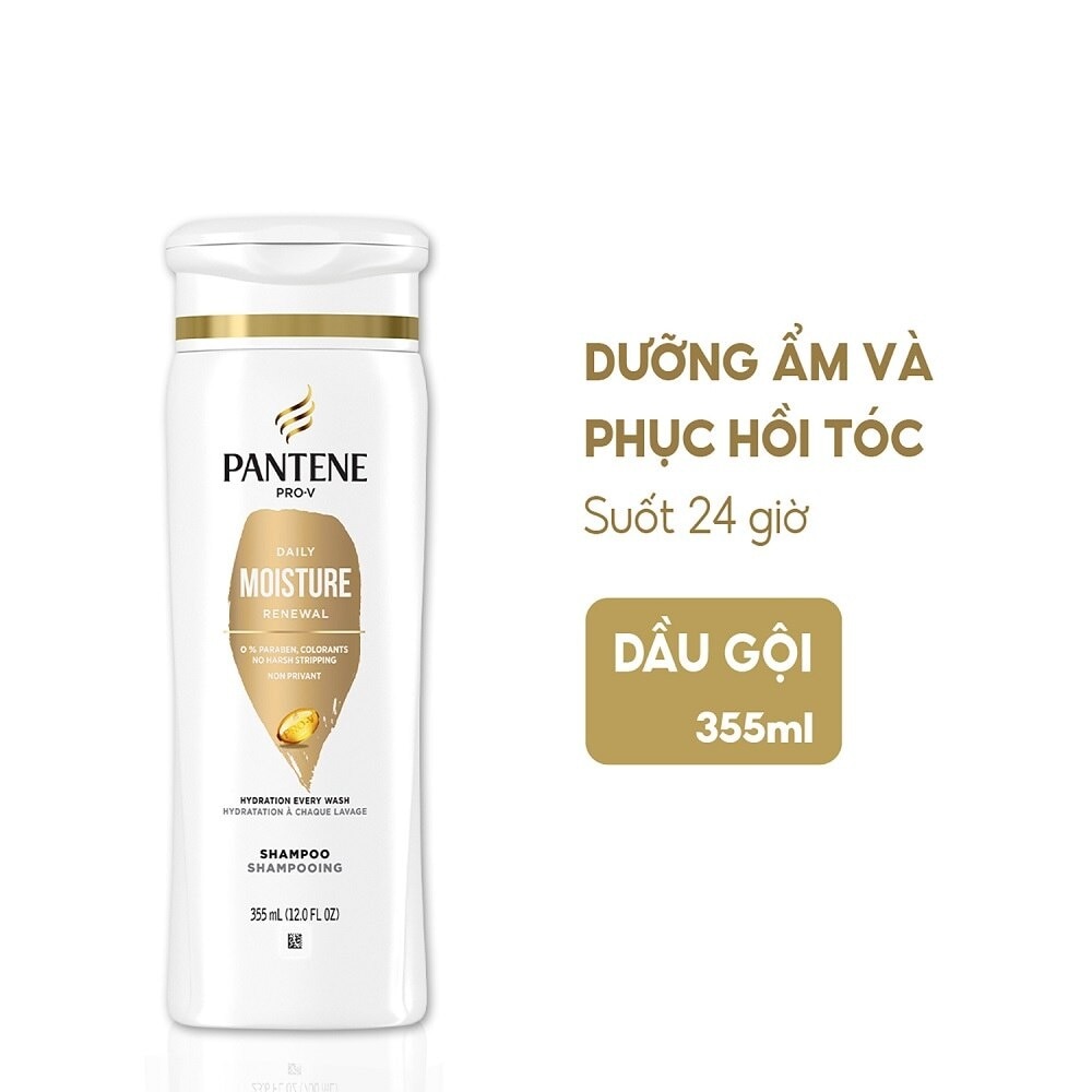 Dầu Gội Pantene Pro-V Daily Moisture Renewal 355ml