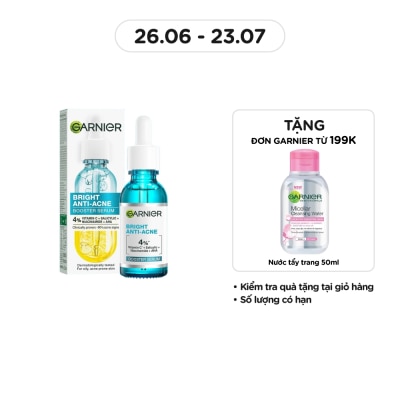 GARNIER Bright Anti-Acne Booster Serum 30ml
