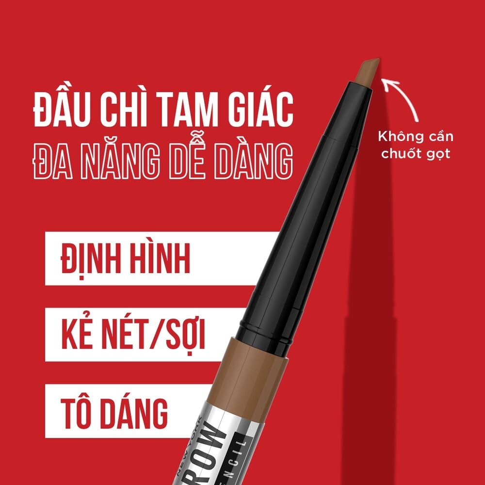 Tattoo Brow Up To 36H Pigment Pencil 0.25g .# Natural Brown