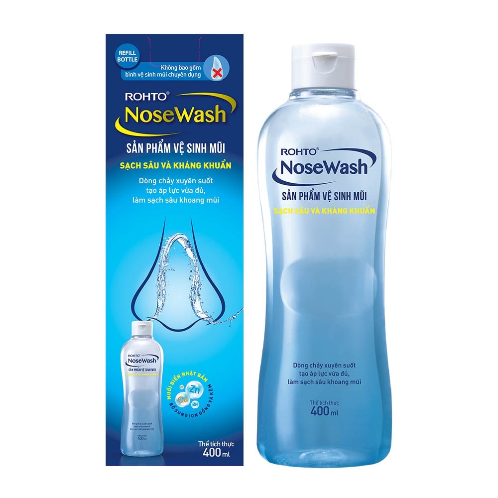 Nosewash Nasal Hygiene Product Deep Clean And Anti-Bacteria 400ml