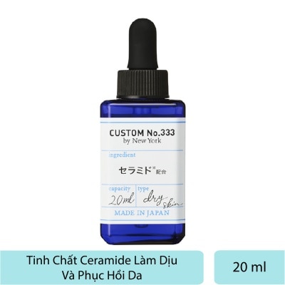 CUSTOM NO. 333 BY NEW YORK Tinh Chất Custom No.333 By New York Ceramide Làm Dịu và Phục Hồi Da 20ml