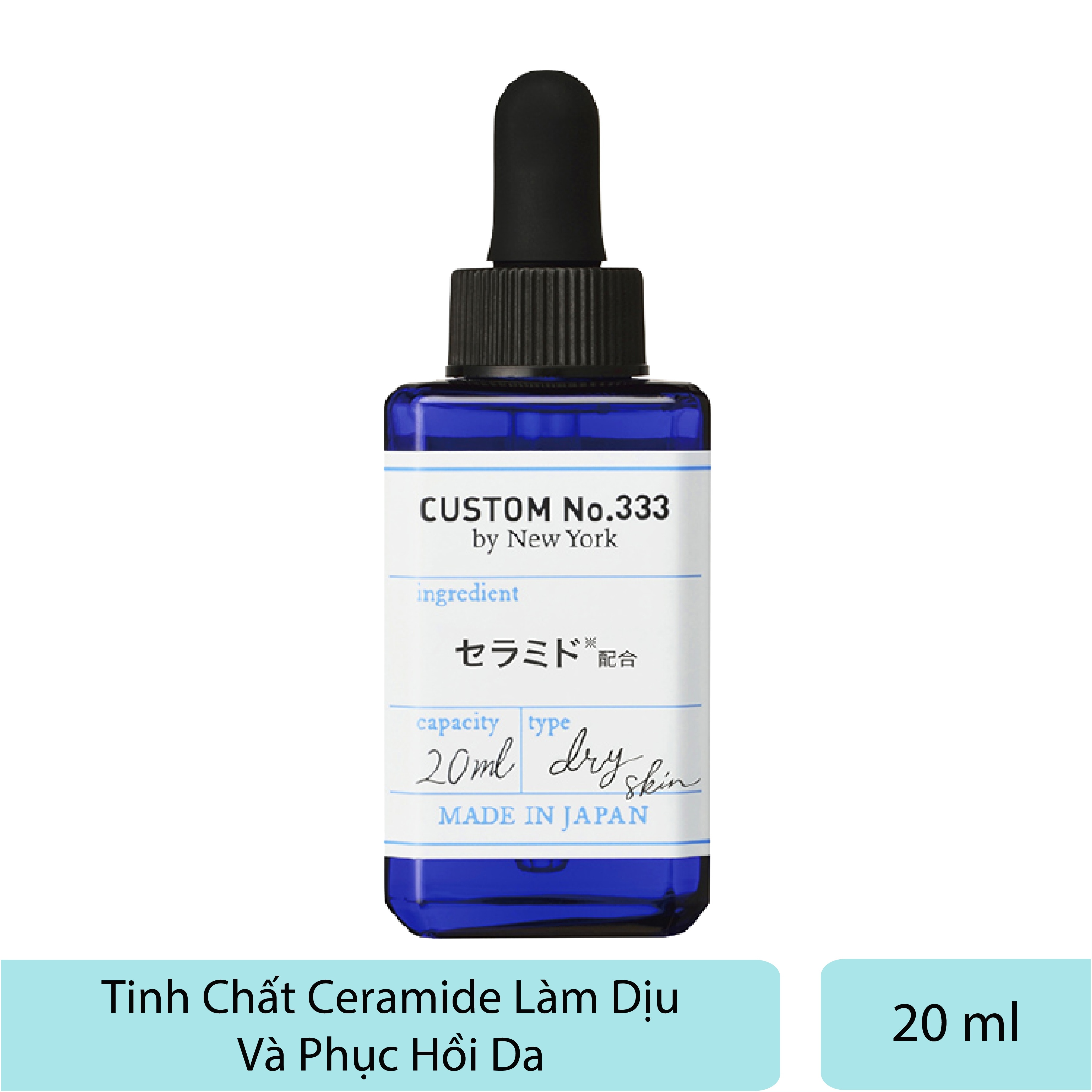 Tinh Chất Custom No.333 By New York Ceramide Làm Dịu và Phục Hồi Da 20ml