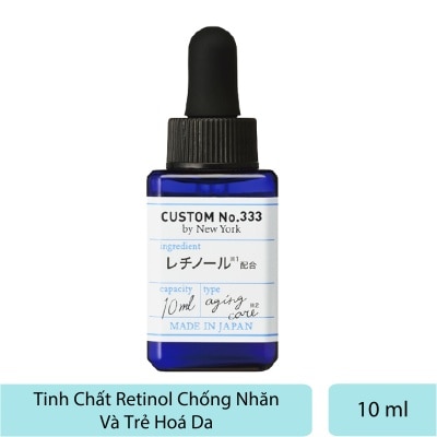 CUSTOM NO. 333 BY NEW YORK Tinh Chất Custom No.333 By New York Retinol Trẻ Hóa Da 10ml