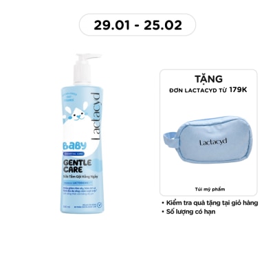 LACTACYD Sữa Tắm Gội Trẻ Em Lactacyd Baby Gentle Care 500ml