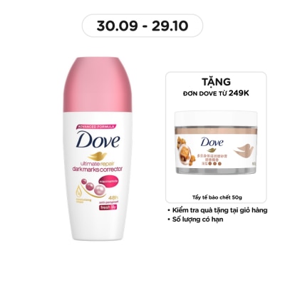 DOVE Ultimate Repair Dark Marks Corrector Deodorant Roll-On Fresh Lily 40ml