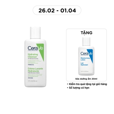 CERAVE - Hydrating Cleanser 88ml