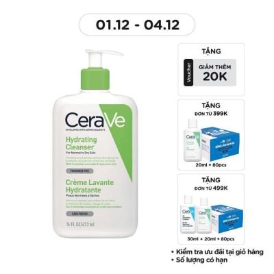 CERAVE Hydrating Cleanser 473ml