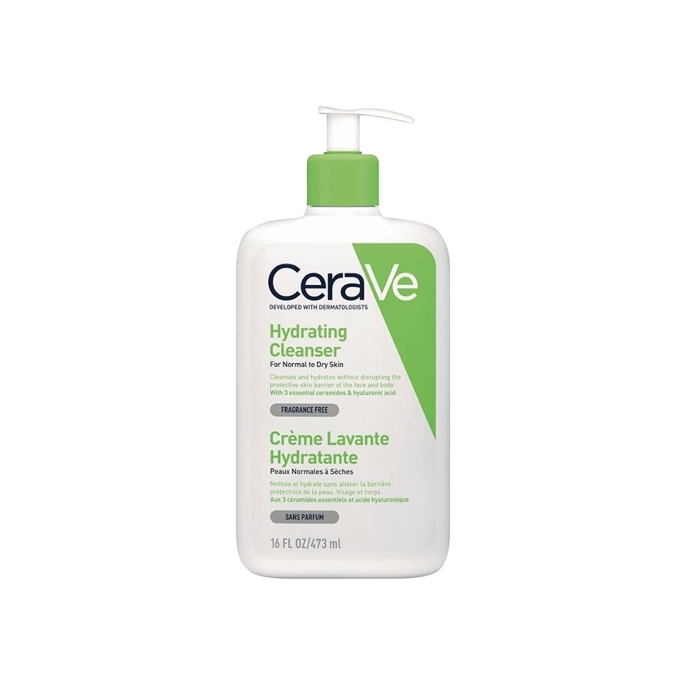 Sữa Rửa Mặt CeraVe Hydrating Cleanser Giúp Làm Sạch Và Cấp Ẩm Dành Cho Da Thường Và Da Khô 473ml