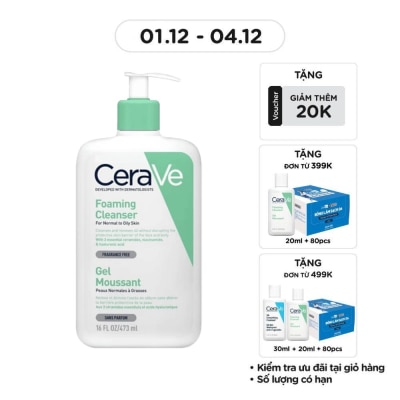 CERAVE Foaming Cleanser 473ml