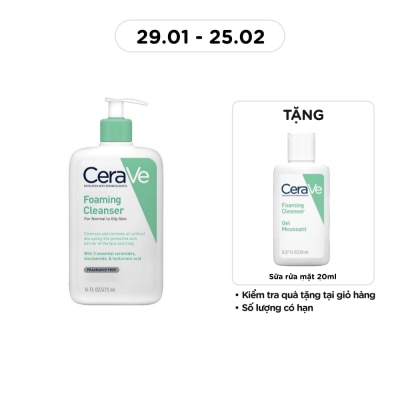 CERAVE Foaming Cleanser 473ml