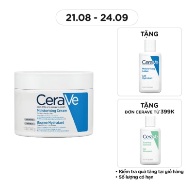 CERAVE Kem Dưỡng Ẩm CeraVe Moisturising Cream Dành Cho Da Khô 340g