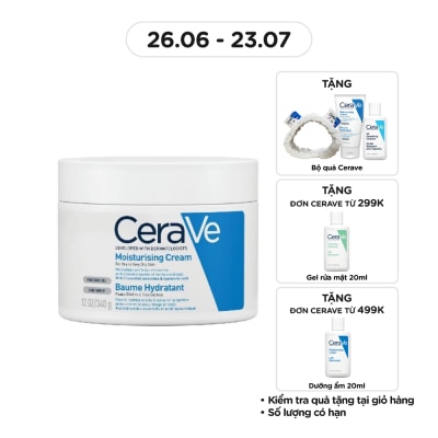 CERAVE Kem Dưỡng Ẩm CeraVe Moisturising Cream Dành Cho Da Khô 340g