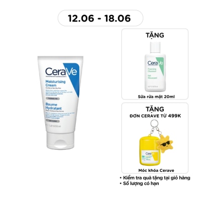 CERAVE - Kem Dưỡng Ẩm CeraVe Moisturising Cream Dành Cho Da Khô 50ml