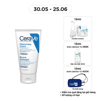 CERAVE Kem Dưỡng Ẩm CeraVe Moisturising Cream Dành Cho Da Khô 50ml