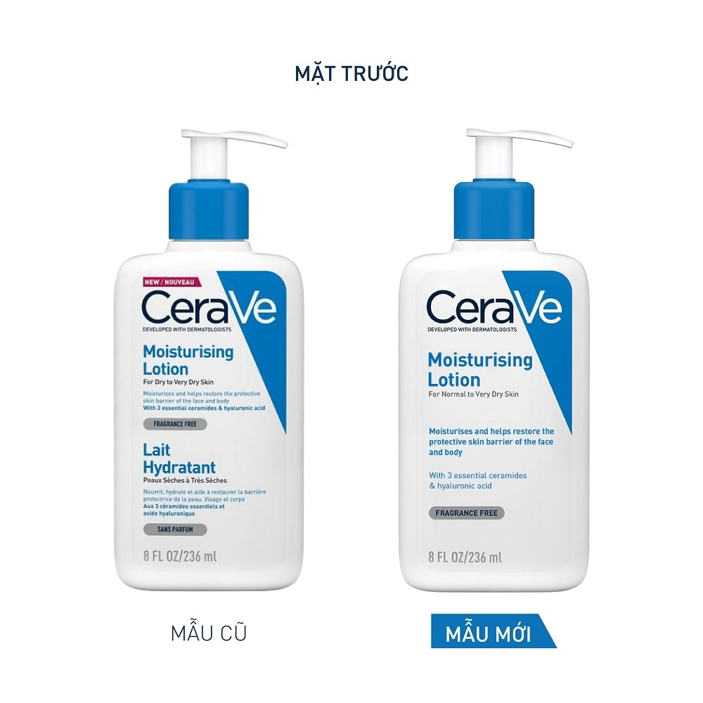 Sữa Dưỡng Ẩm CeraVe Moisturising Lotion Dành Cho Da Khô 236ml