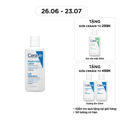 CERAVE Sữa Dưỡng Ẩm CeraVe Moisturising Lotion Dành Cho Da Khô 88ml