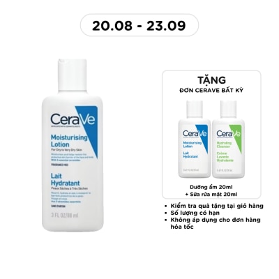 CERAVE - Sữa Dưỡng Ẩm CeraVe Moisturising Lotion Dành Cho Da Khô 88ml image