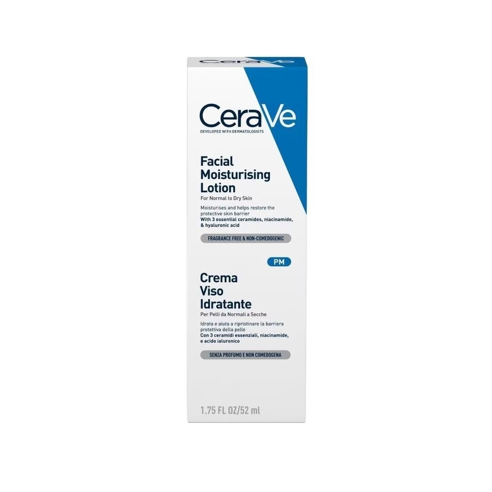 Sữa Dưỡng Ẩm Ban Đêm CeraVe Facial Moist Lotion PM 52ml