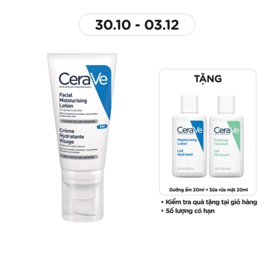 CERAVE Facial Moisturising Lotion PM 52ml