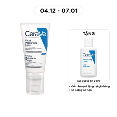 CERAVE Facial Moisturising Lotion PM 52ml
