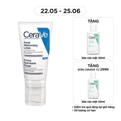 CERAVE Facial Moisturising Lotion PM 52ml