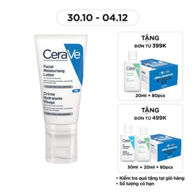 CERAVE Facial Moisturising Lotion PM 52ml