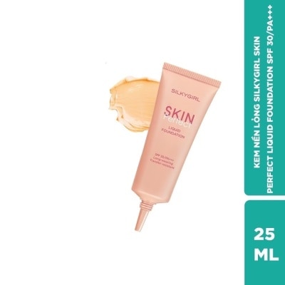 SILKYGIRL Kem Nền Silkygirl Dạng Lỏng Skin Perfect Liquid Foundation 25ml .# 01 Light