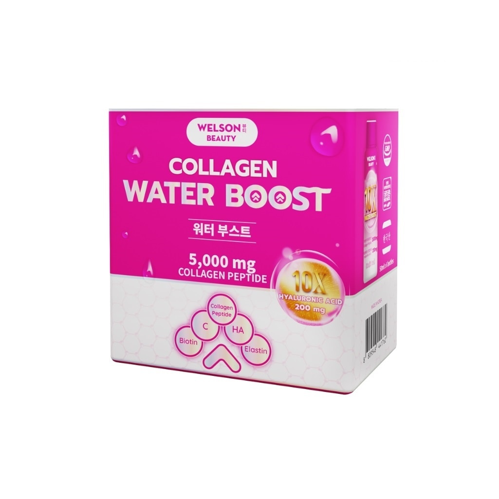 Thực Phẩm Bổ Sung Nước Uống Collagen Và Cấp Ẩm Welson Beauty Collagen Water Boost Hộp 6 chai x 50ml