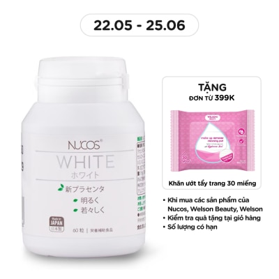 NUCOS Nucos White New Placenta 60 pills