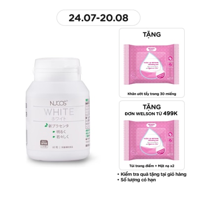 NUCOS Nucos White New Placenta 60 pills