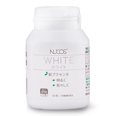 NUCOS Thực Phẩm Bảo Vệ Sức Khỏe Nucos White New Placenta Sáng Da & Giảm Thâm Nám 60 Viên