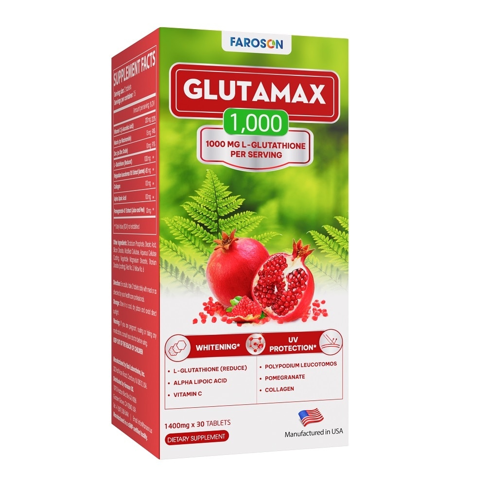 Thực Phẩm Bảo Vệ Sức Khỏe Faroson Glutamax 1000 30 Viên