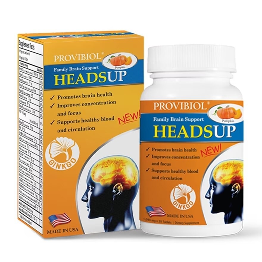 Dietary Supplement Headsup 30 Tablets