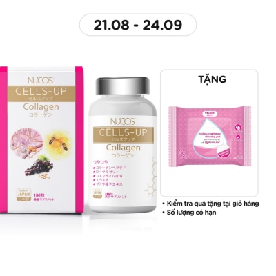 NUCOS Thực Phẩm Bảo Vệ Sức Khỏe Nucos Cells Up Collagen 180 Viên