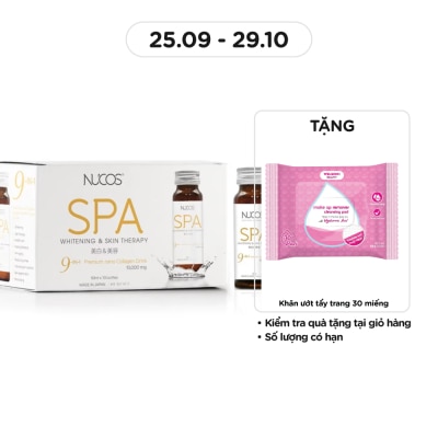 NUCOS Nucos Spa 10,000mg Whitening & Skin Therapy 50ml x 10pcs