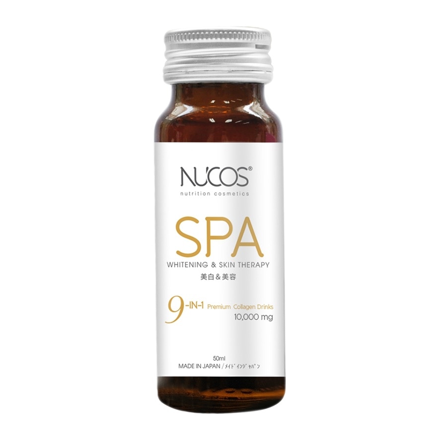 Thực Phẩm Bảo Vệ Sức Khỏe Nucos Spa 10,000mg Whitening & Skin Therapy 50ml x 10 Chai