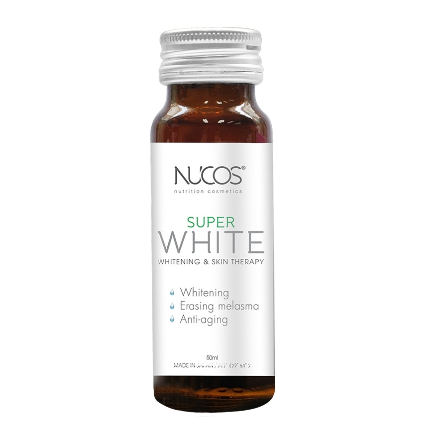 Thực Phẩm Bảo Vệ Sức Khỏe Nucos Super White Whitening & Shining Skin 50ml x 10 Chai