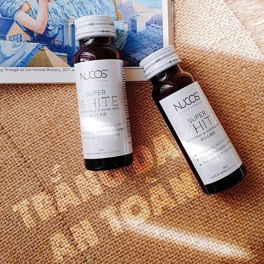 Thực Phẩm Bảo Vệ Sức Khỏe Nucos Super White Whitening & Shining Skin 50ml x 10 Chai