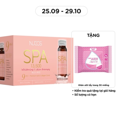 NUCOS Nucos Spa 13,500mg Whitening & Skin Therapy 50ml x 10 pcs
