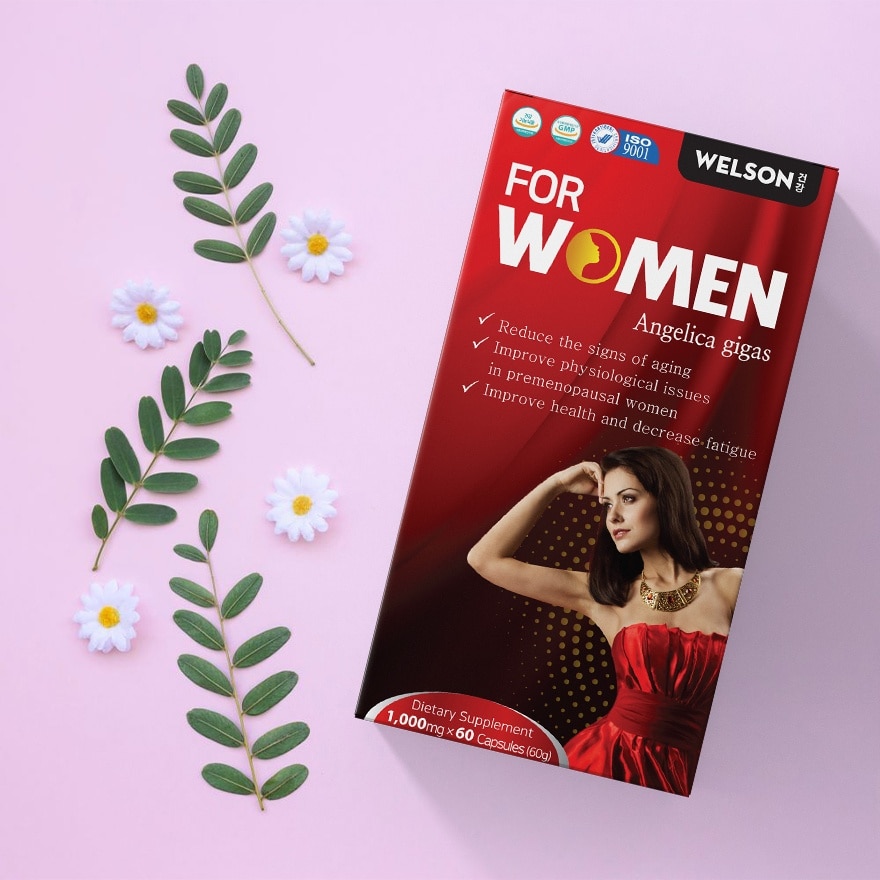 Thực Phẩm Bảo Vệ Sức Khỏe Welson For Women Cải Thiện Nội Tiết Tố Nữ 60g (60 Viên)