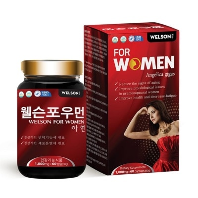 WELSON Thực Phẩm Bảo Vệ Sức Khỏe Welson For Women Cải Thiện Nội Tiết Tố Nữ 60g (60 Viên)